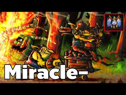 Miracle- Pro Techies Offlane Rank MMR Game