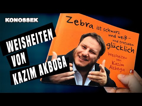 Weisheiten von Kazim Akboga | Is mir egal | Buchvorstellung | KONOSSEK