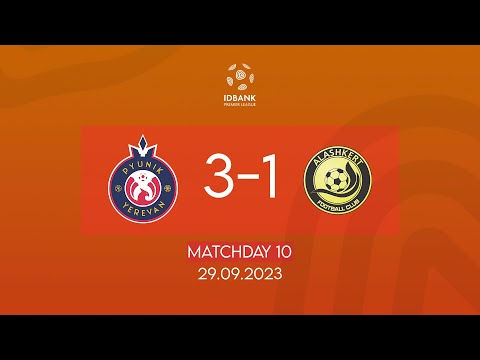 IDBank Premier League. Matchday 10. FC Pyunik - FC Alashkert (29.09.2023)