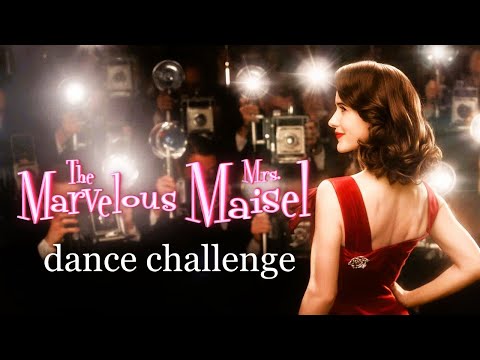 Mrs. Maisel "Pink Shoe Laces" dance challenge compilation