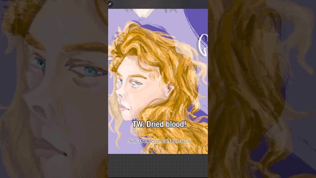 Varnished some of my old #InterviewWithTheVampire fanart 😝 #trend  #digitalart #vampirechronicles