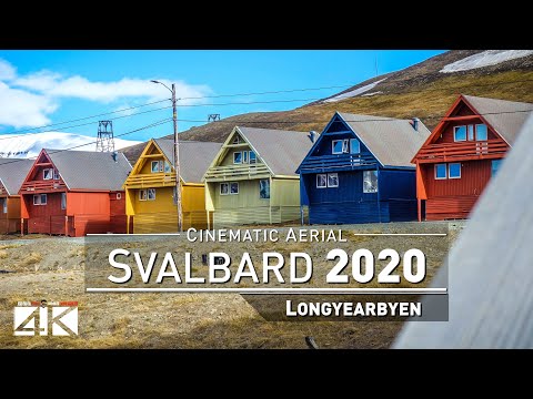 Drone Footage | Longyearbyen - SVALBARD AND JAN MAYEN 2019 : Cinematic Aerial Film | Spitsbergen