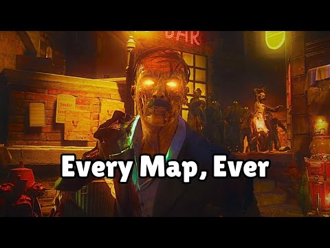 PLAYING EVERY MAP IN ZOMBIES HISTORY