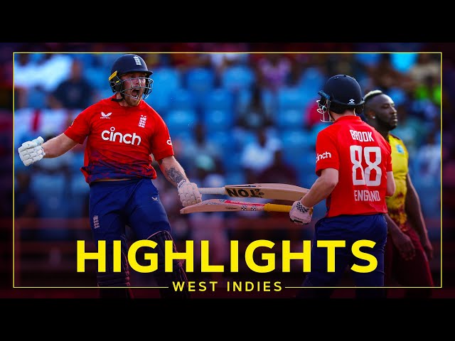 Final Over Drama | Highlights | West Indies v England | 3rd T20I