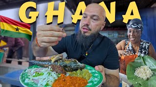 Eating Everything I Can Chew In The Night Market With The Kindest People - Accra, Ghana 🇬🇭