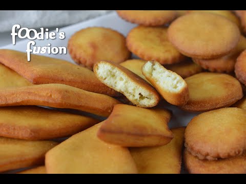 মাত্র ১ টা ডিম দিয়ে সহজ ডিমের বিসকুট পিঠা || Dimer Biscuit Pitha - Egg Pitha - Easy Winter Snacks