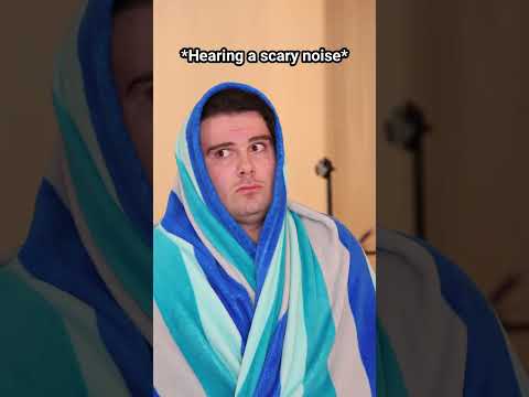 When You Watch Scary Movies Alone.