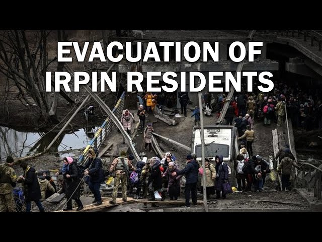 Irpin after the shelling. Evacuation of the population | Ukrainian witness
