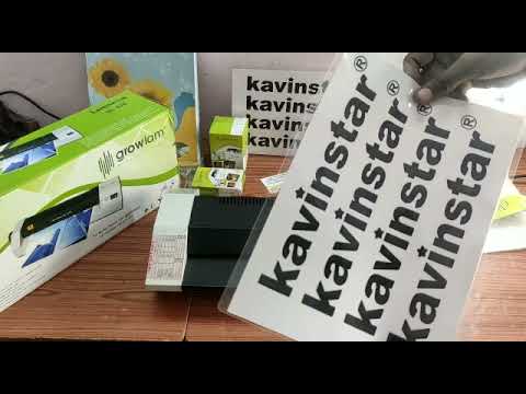 Gl 12 heavy duty pouch lamination machine