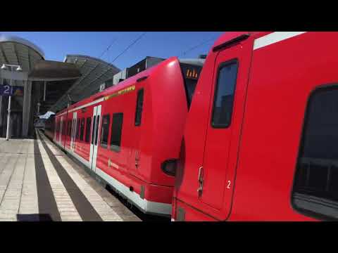 S6 nach Worms Hbf in Ludwigshafen (Rhein) Mitte.