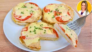 Meu Jantar de 4 Ingredientes! POUCOS CARBOIDRATOS e CALORIAS! Delicioso e Saudável