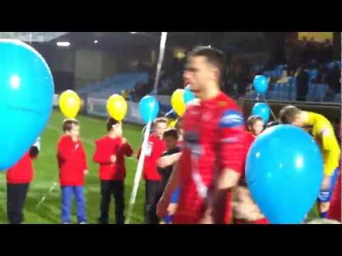 Erehaag + oplopen KVC Westerlo - Royal White Star Woluwe FC