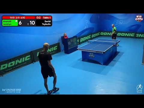 16:00 Anatolii Levshyn 0-3 Serhii Tsybulin West 3 WIN CUP 21.10.2022 | TABLE TENNIS WINCUP