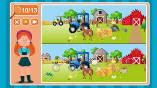 Viki Spotter: The Farm, Level 14 Walkthrough, 1080p/60FPS.