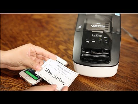 Brother(TM) Wireless On-Site Label Printer