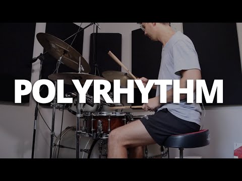This Polyrhythm Drum Groove is CRAZY #thepolyrhythmodyssey