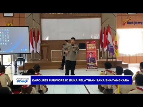 KAPOLRES PURWOREJO BUKA PELATIHAN SAKA BHAYANGKARA