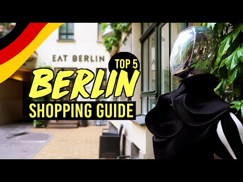 BERLIN🇩🇪 SHOPPING GUIDE TOP 5 (Shops & Areas): Alexanderplatz, KaDeWe, Mall of Berlin, & more!