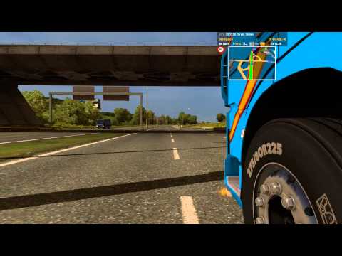 ETS2 DAF XF Euro 6 Budaörs - Dorog