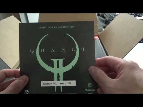 Switch Limited Run QUAKE II ULTIMATE EDITION UNBOXING and REVIEW!!