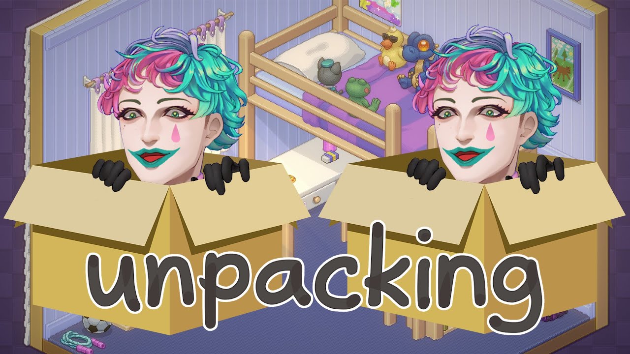 【Unpacking #2】整理整頓のその先へ【にじさんじ/ジョー・力一】