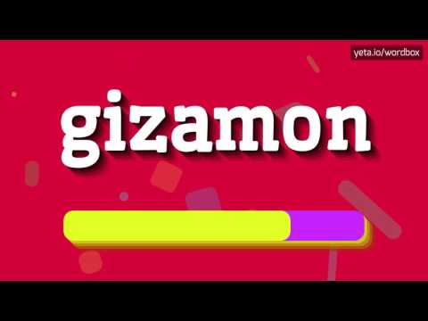 GIZAMON - HOW TO PRONOUNCE IT!?