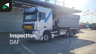 Camion ampliroll DAF XF95.430 8X2 PM21 S Crane 5x Extensions Manual Gearbox Hook Euro à vendre - Image 4 | Autoline BE Camion ampliroll DAF XF95.430 8X2 PM21 S Crane 5x Extensions Manual Gearbox Hook Euro | Image 4 - Autoline