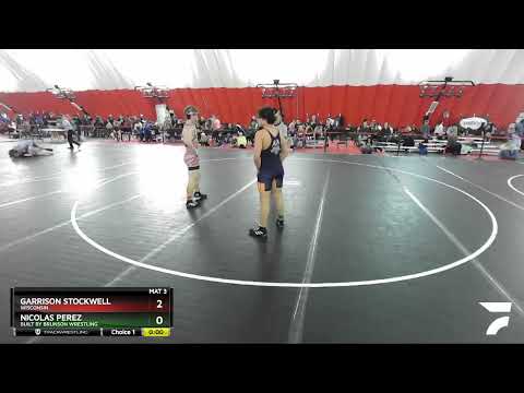 170 Lbs Cons. Round 1 - Nicolas Perez, Built By Brunson Wrestling Vs Garrison Stockwell, Wisconsin