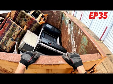 DUMPSTER DIVING! ALOT OF BULK TODAY!