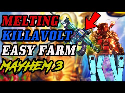 Borderlands 3 HOW TO MELT KILLAVOLT (MAYHEM 3) / EASY BOSS LEGENDARY FARMING xbox gameplay