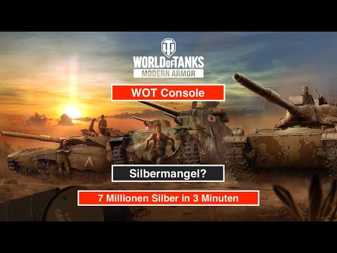 WOT Console Deutsch / Tipps / 7 Mio. Silber in 3 Min. / KEIN CHEAT!