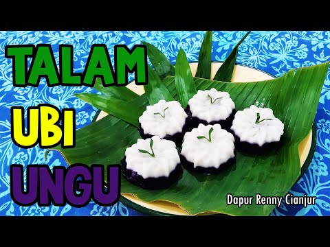 Resep Talam Ubi Ungu | Motif Bunga