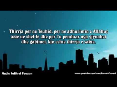 153. Davetet që nuk i japin rëndësi Teuhidit - Salih el Feuzan