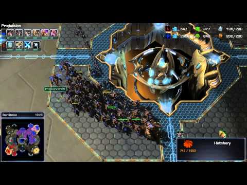 Vortix (Z) vs Grubby (P) - G3 - StarCraft 2 - HOTS188