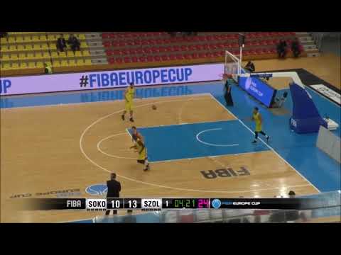 Anthony Collins Karpos Sokoli vs Szolnoki November 08th 2017