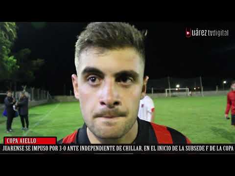 Copa Aiello 2020, Subsede Juárez- Juarense 3- Independiente (Chillar) 0