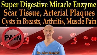 Super Miracle Enzyme for Scar Tissue, Arterial Plaque, Breast Cyst, Painful Joints - Dr Mandell, D.C