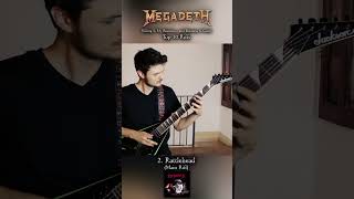 Megadeth - Killing Is My Business Top 10 Guitar Riffs (Part 2) #megadeth #killingismybusiness #top10