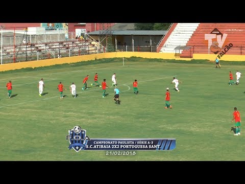 Gols do ATIBAIA contra a (Briosa) Portuguesa Santista