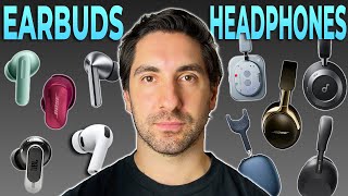 Earbuds vs Headphones: Best of the Best COMPARED