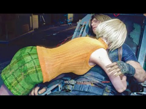 Ashley Purge Leon Scene - Resident Evil 4 Remake 2023
