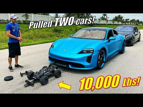 2nd YouTube video about how much weight can an rc car pull