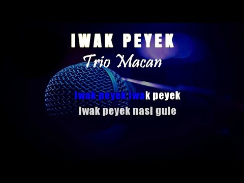 Karaoke Iwak Peyek - Trio Macan (Tanpa Vokal)