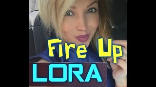 Lora feat. Naz Tokio-Fire Up (Official Lyric Video)