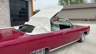 1967 Plymouth Sport Fury Convertible Start Up & Convertible Top Functionality