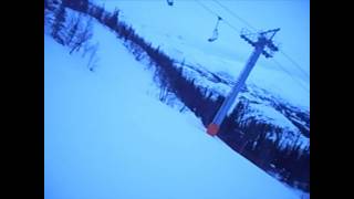 preview picture of video 'Skiing in Gausta, Norway'