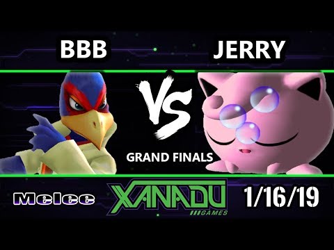 S@X 285 SSBM - BBB [L] (Falco) Vs. Jerry (Jigglypuff)  - Smash Melee Grand Finals