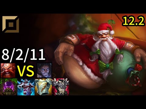 Gragas Top vs Sylas - KR Master | Patch 12.2