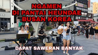 Download lagu NGAMEN DI PANTAI HEUNDAE BUSAN KOREA. DAPAT SAWERAN BANYAK mp3