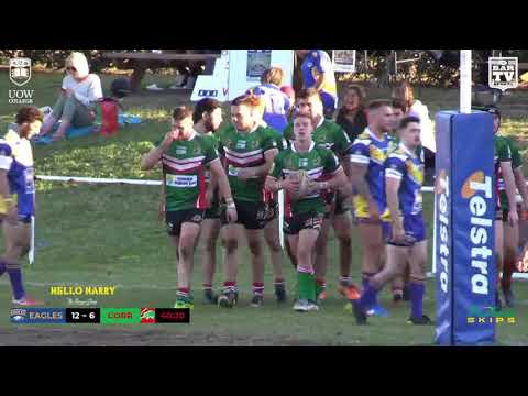 2018 IDRL 1st Grade Round 8 Highlights - Berkeley Eagles Vs Corrimal Cougars